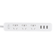 Удлинитель Xiaomi Mi Power Strip с USB (3 розетки, 3 USB) Белый